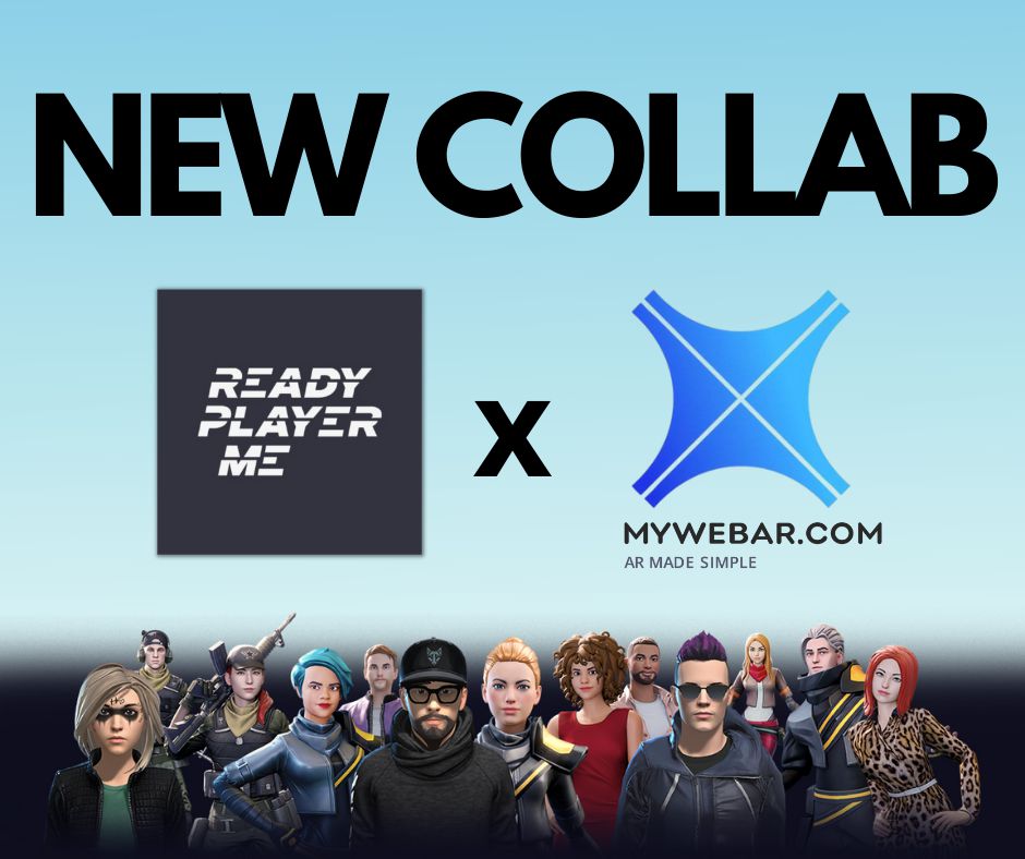 MyWebAR announces new partnership with Ready Player Me