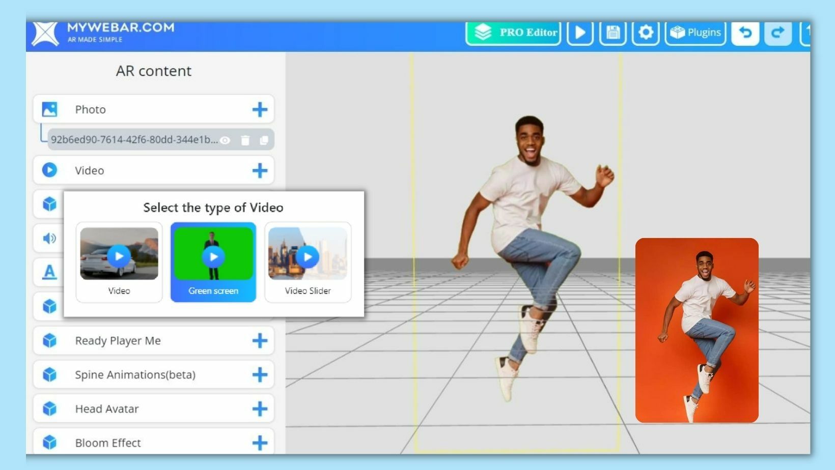 New in MyWebAR: Photo and Video Segmentation Features