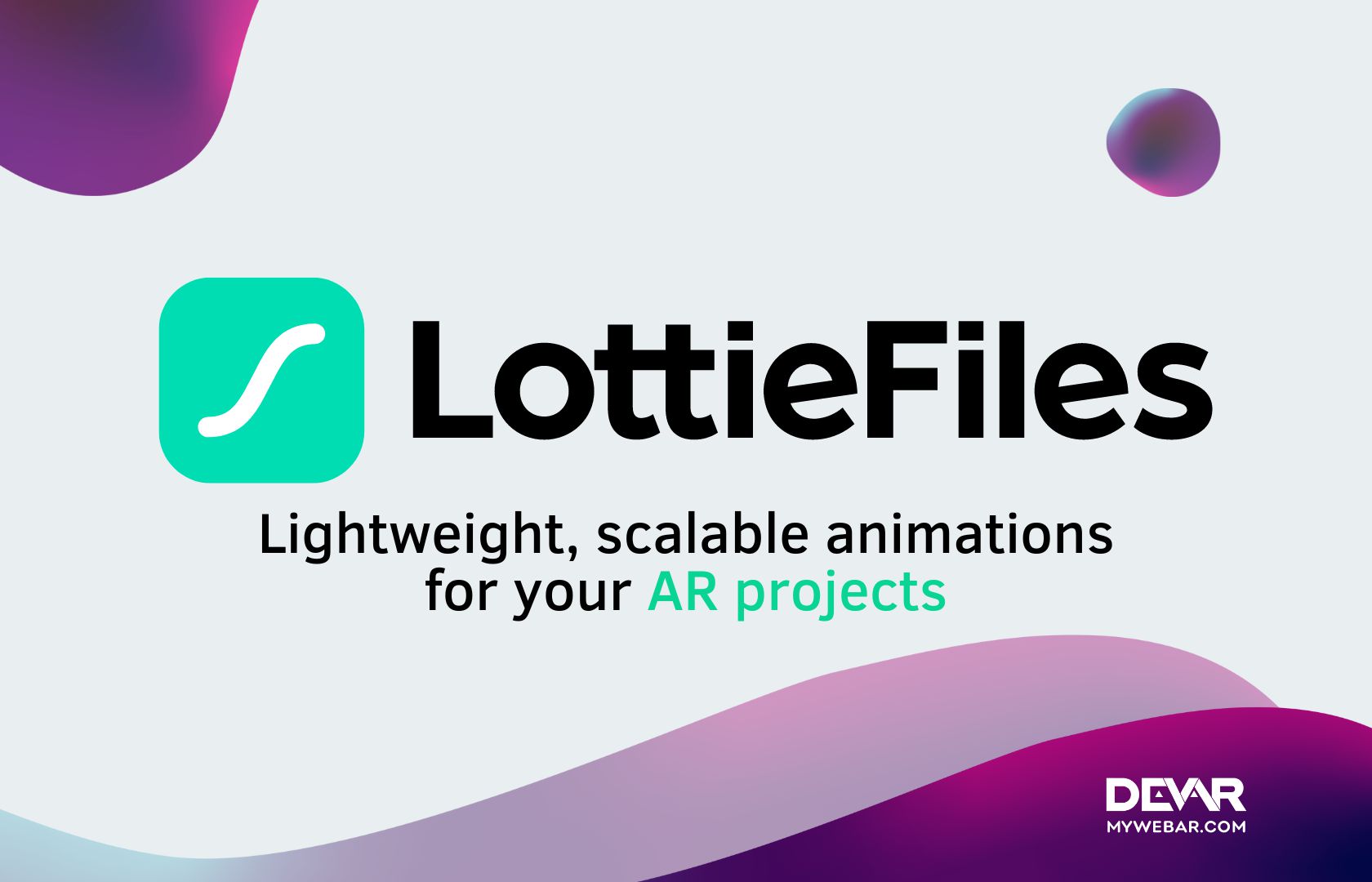 Add lightweight, scalable animation to your AR project with Lottie Animation!