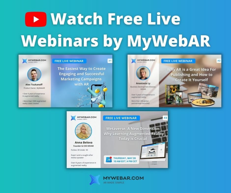 Watch New Video of MyWebAR Free Live Webinar Series