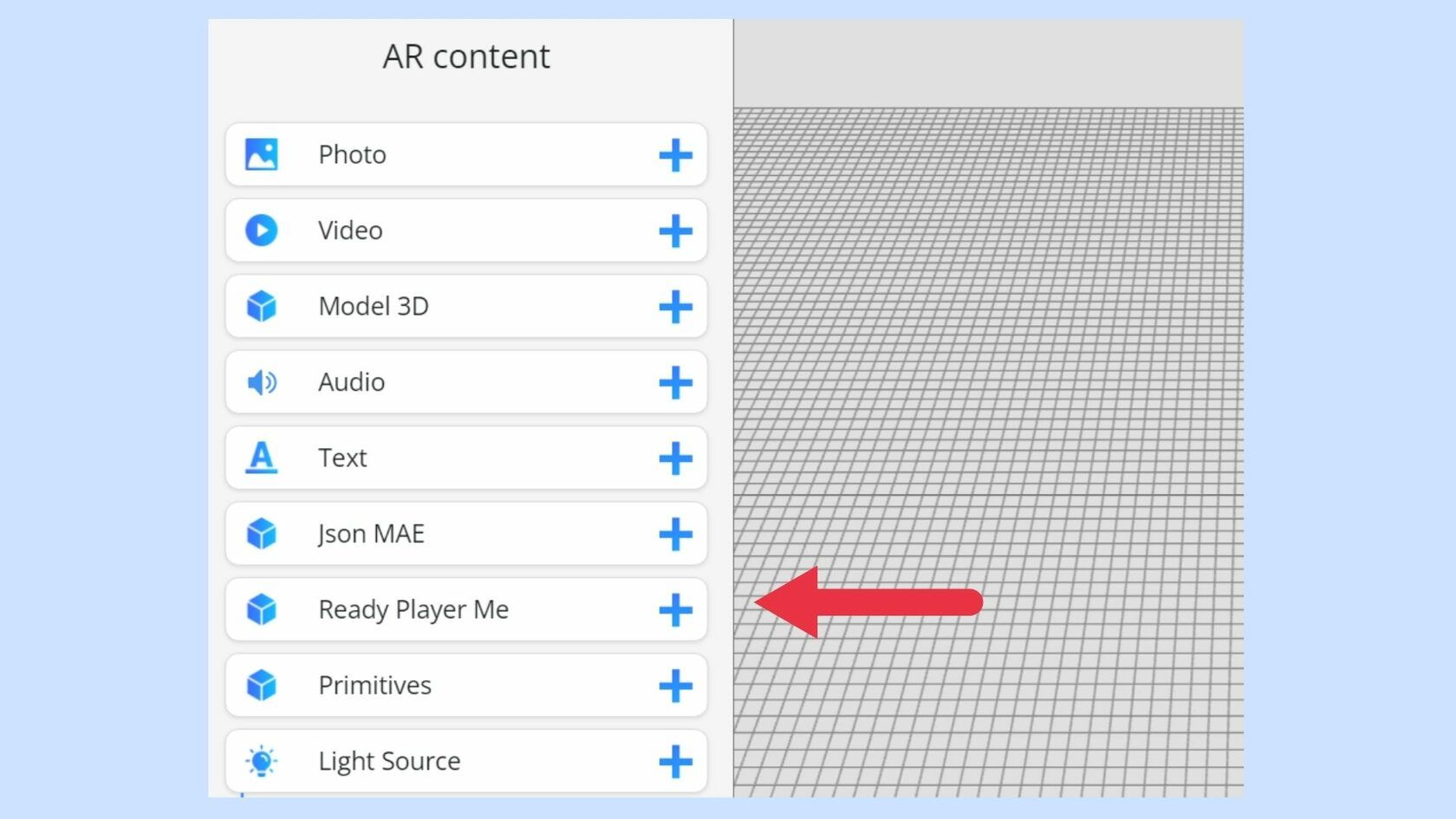 Neu in MyWebAR: Ready Player Me Plugin