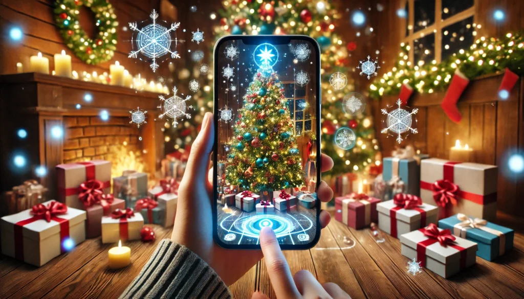 Ho-ho-ho! There's not much time left until Christmas celebrations. That means it's time to add augmented reality to your merchandise or gifts.